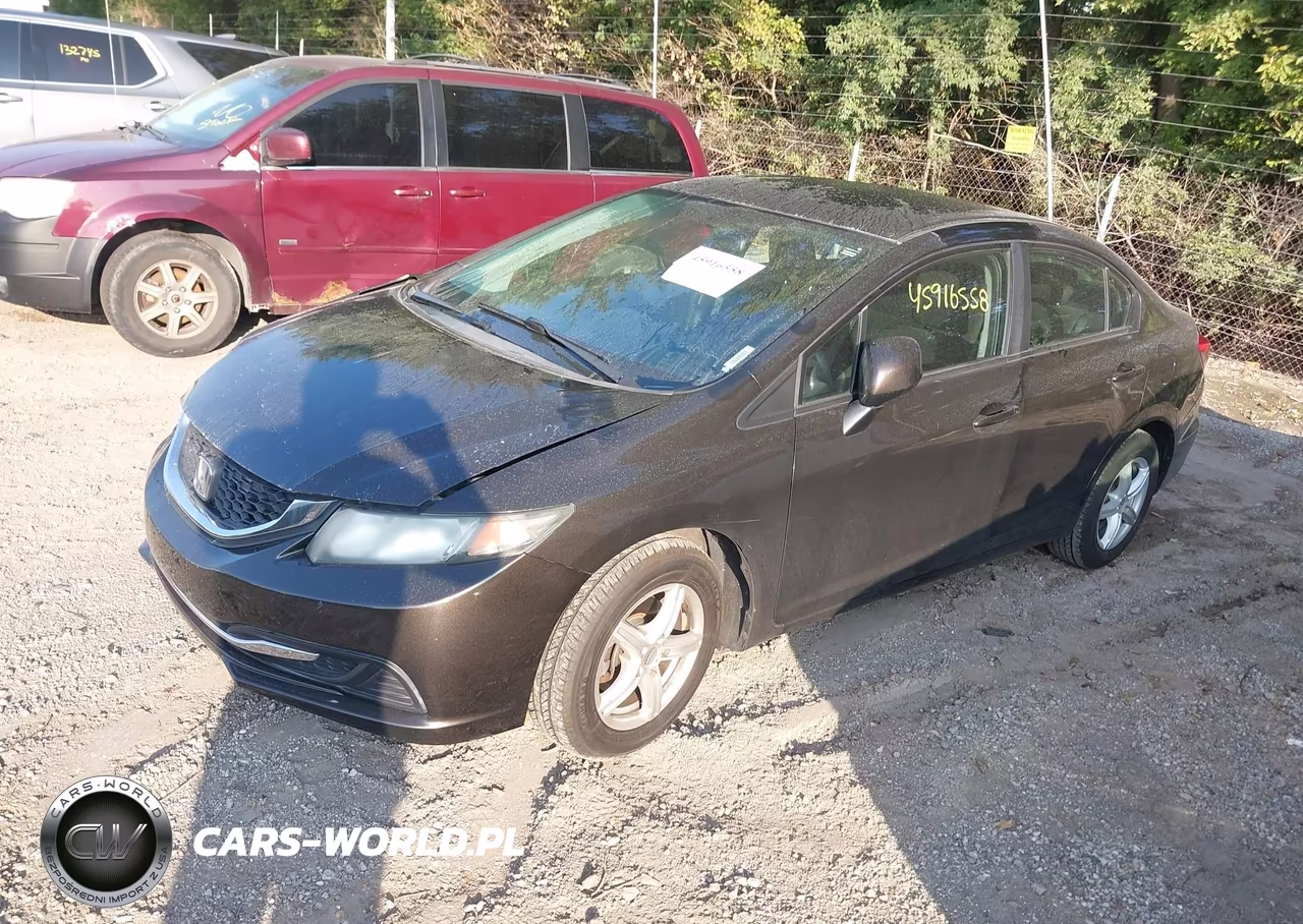 2013 Honda Civic Lx VIN:19XFB2F55DE003363 - 2