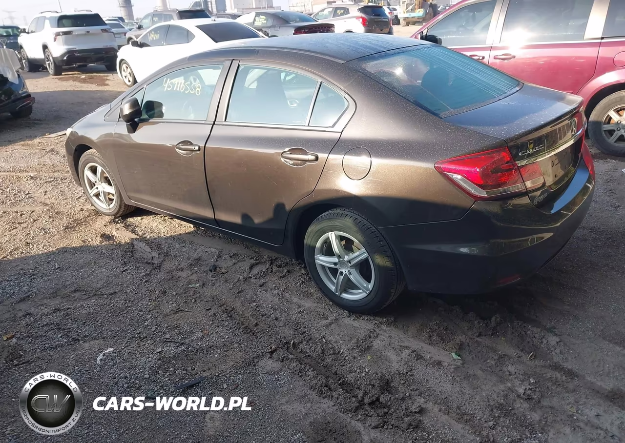 2013 Honda Civic Lx VIN:19XFB2F55DE003363 - 3