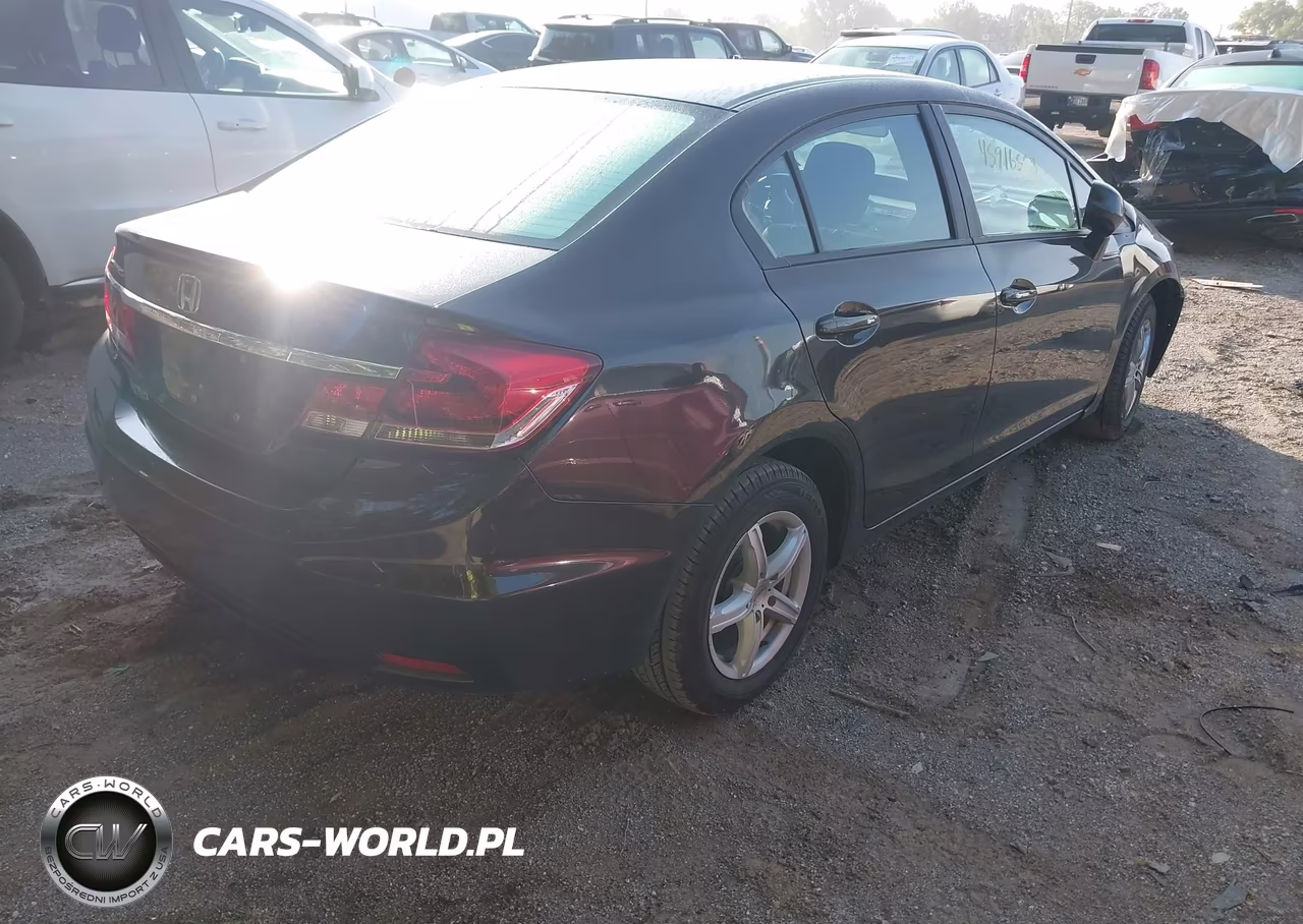 2013 Honda Civic Lx VIN:19XFB2F55DE003363 - 4