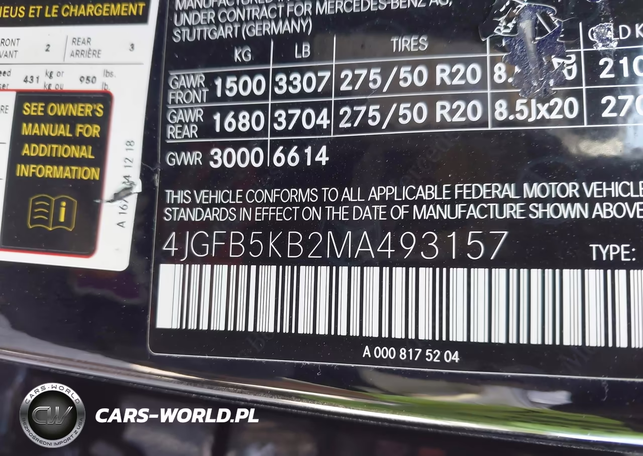 2021 Mercedes-Benz Gle 450 4Matic VIN:4JGFB5KB2MA493157 - 9