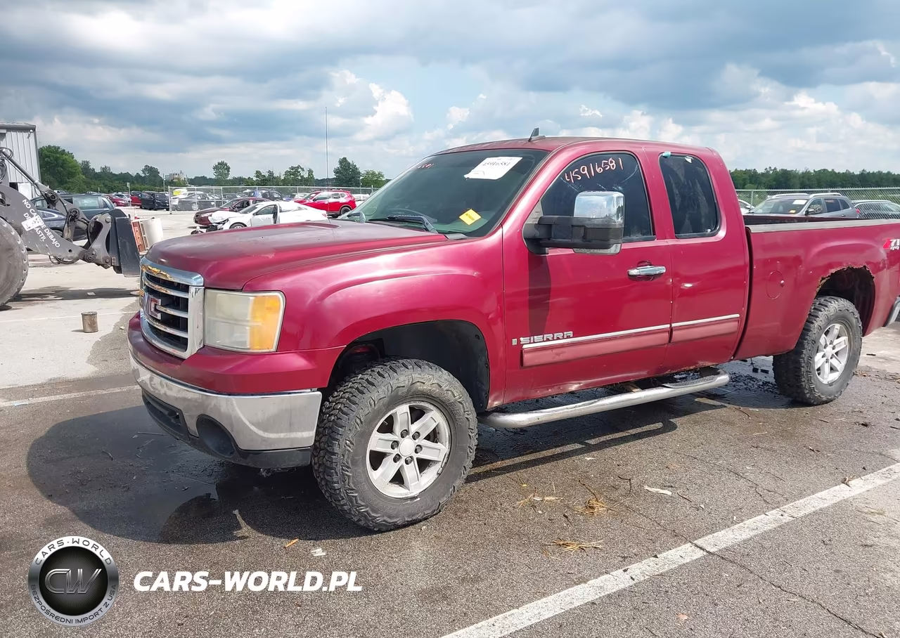 2007 GMC Sierra 1500 Slt VIN:1GTEK19J37Z579492 - 2