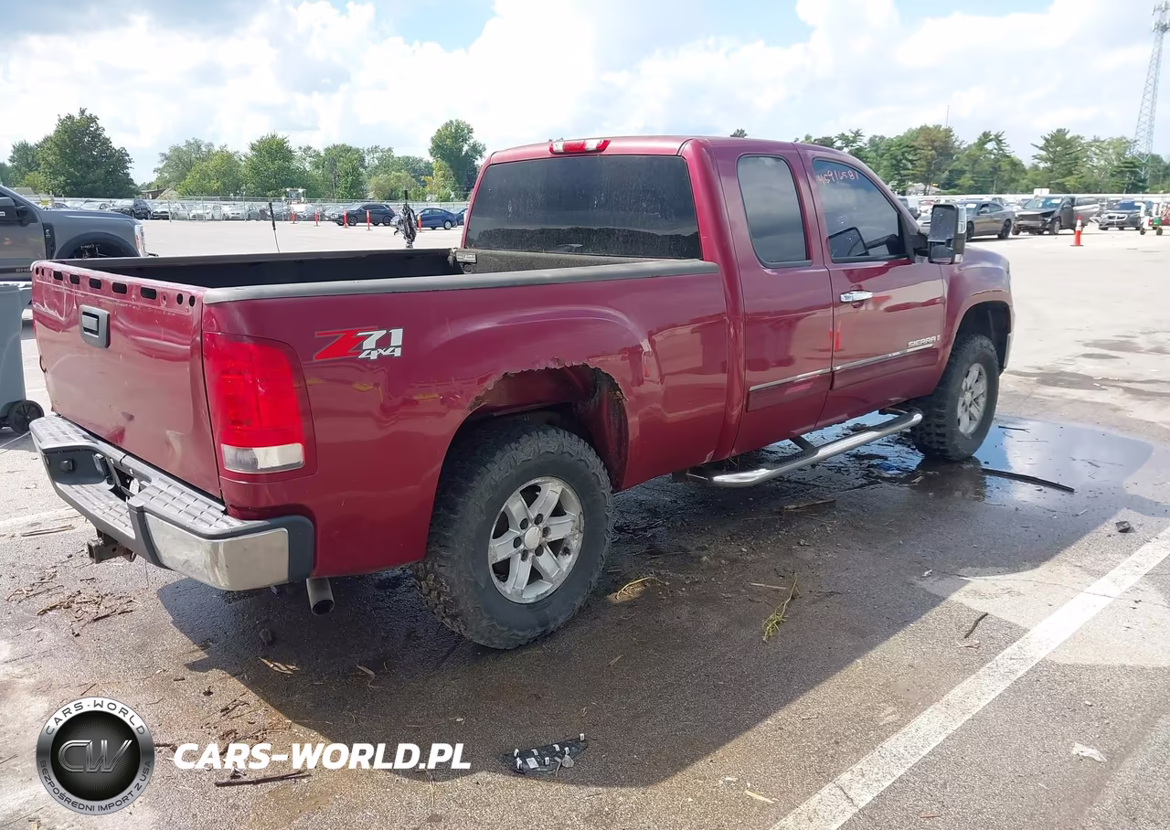 2007 GMC Sierra 1500 Slt VIN:1GTEK19J37Z579492 - 4