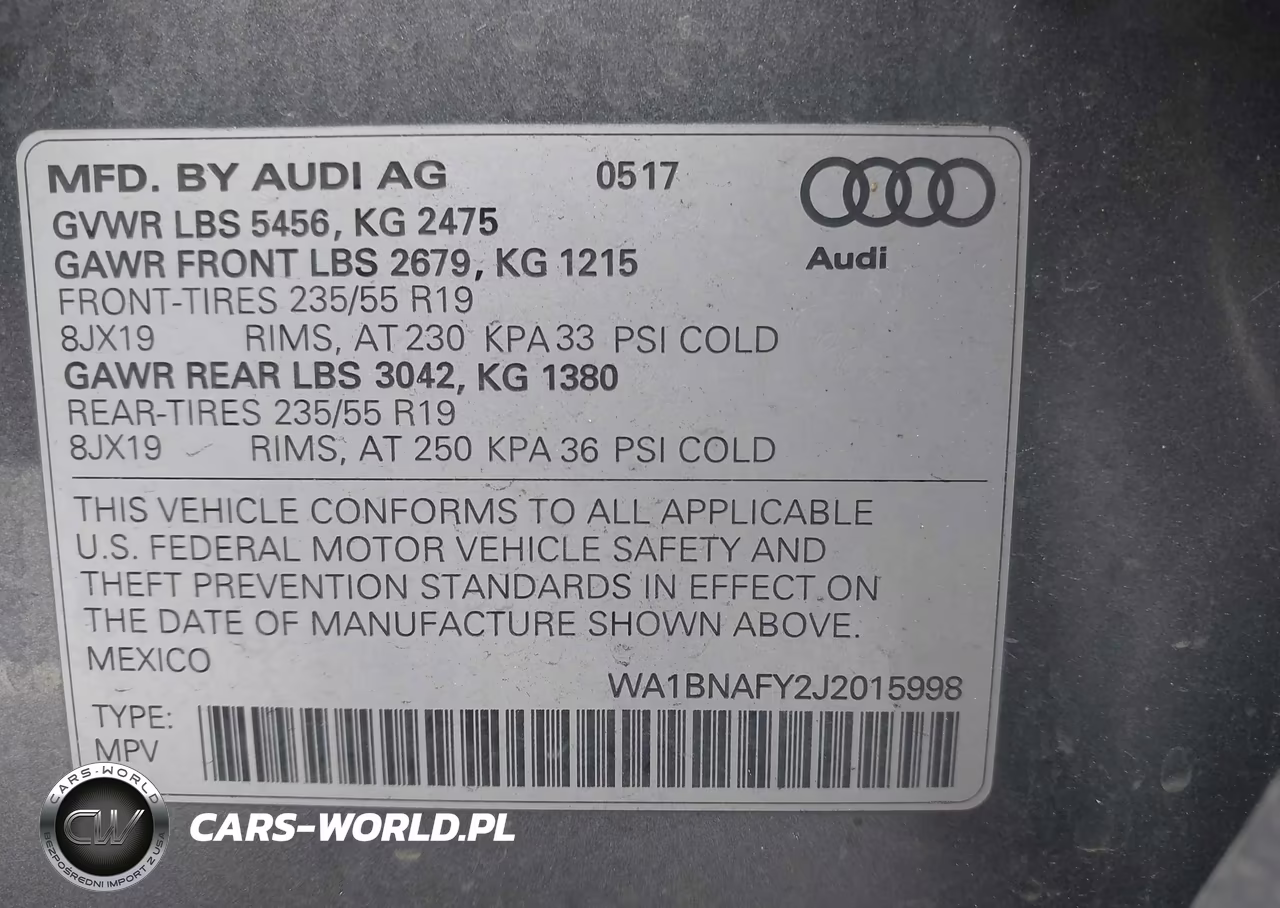 2018 Audi Q5 2.0T Premium-2.0T Tech Premium VIN:WA1BNAFY2J2015998 - 9