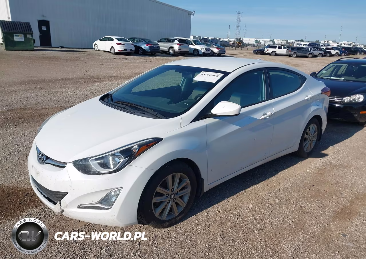 2016 Hyundai Elantra Se VIN:5NPDH4AE9GH745547 - 2