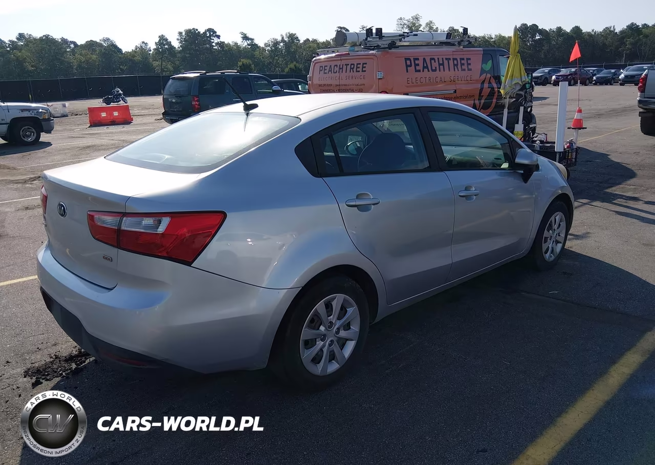 2015 Kia Rio Lx VIN:KNADM4A32F6421775 - 4