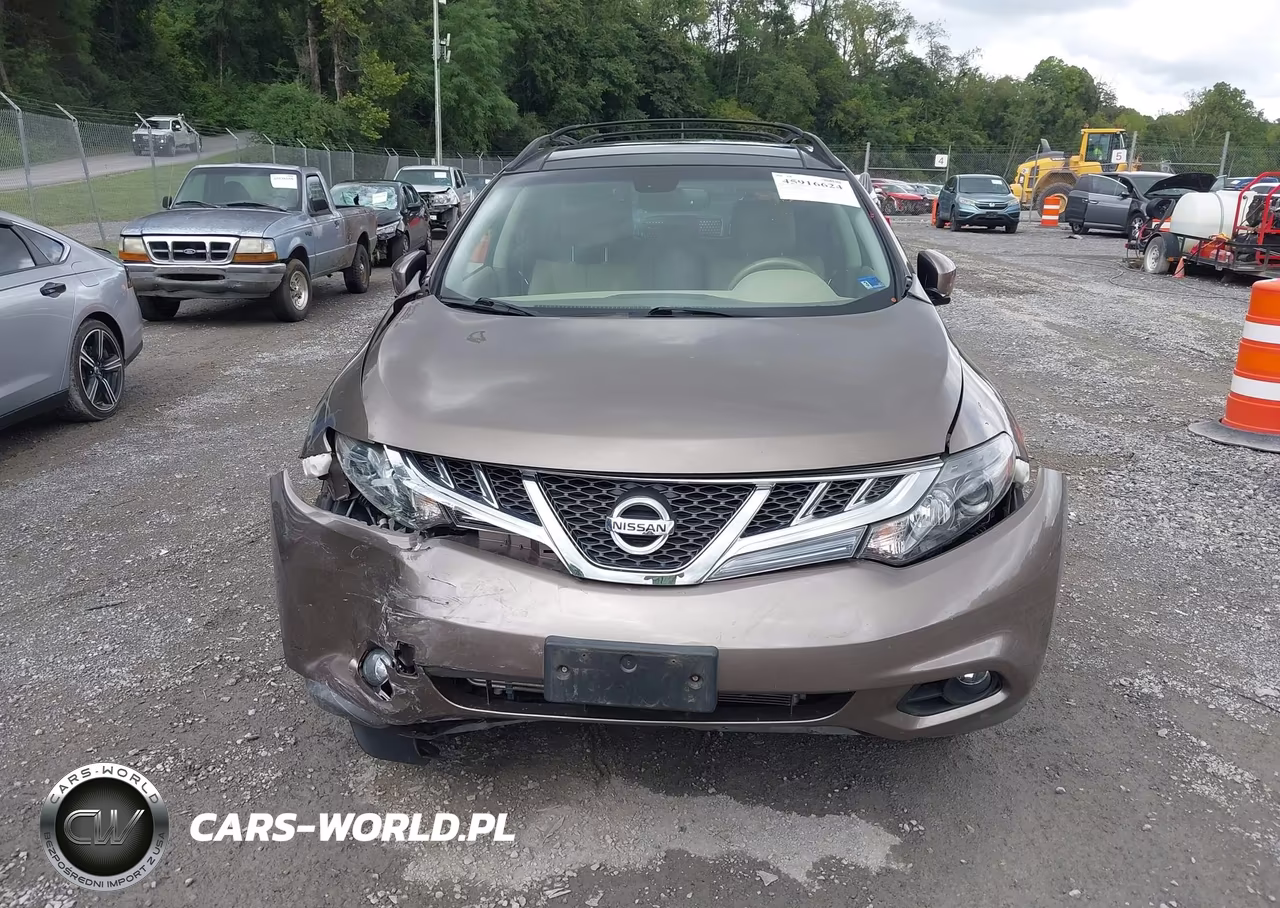 2012 Nissan Murano Sl VIN:JN8AZ1MW3CW227560 - 11