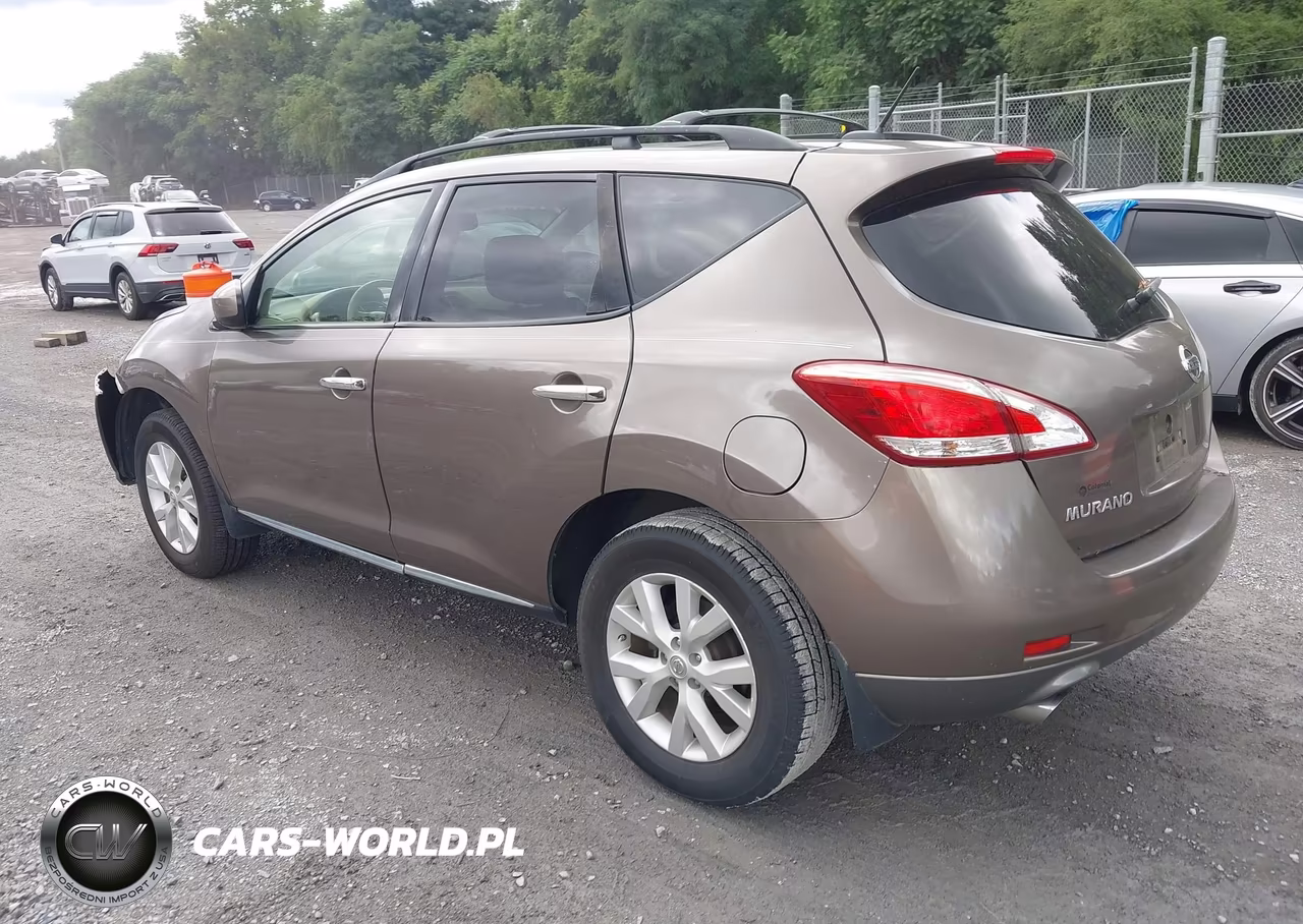 2012 Nissan Murano Sl VIN:JN8AZ1MW3CW227560 - 3