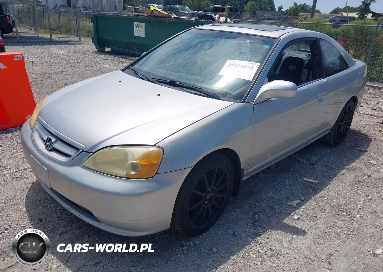 2001 Honda Civic Ex VIN:1HGEM22901L115524 - 2