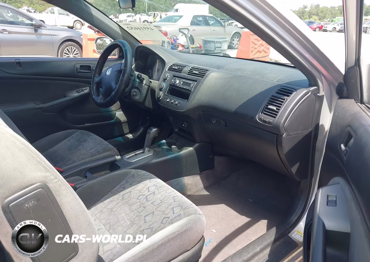 2001 Honda Civic Ex VIN:1HGEM22901L115524 - 5