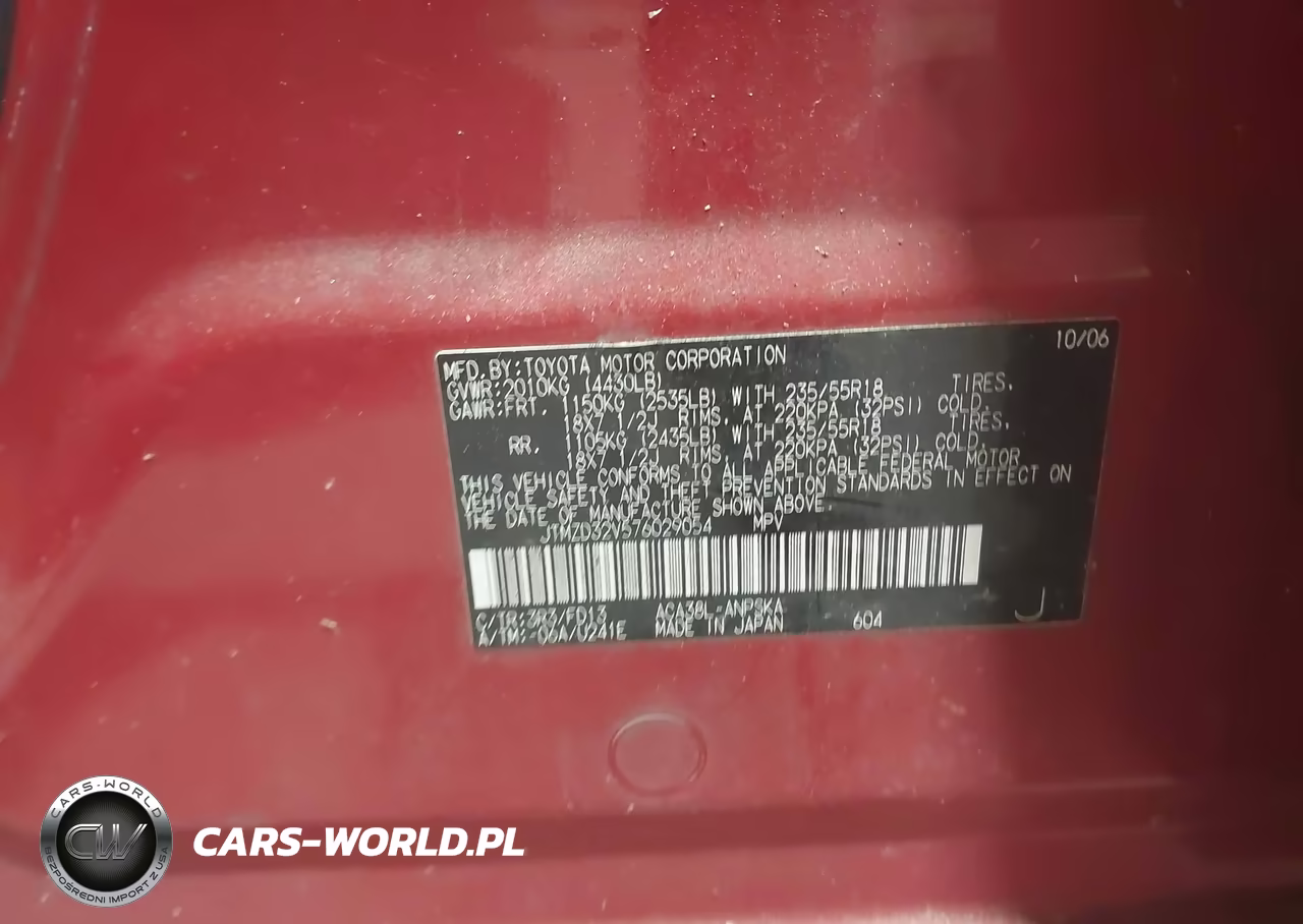 2007 Toyota Rav4 Sport VIN:JTMZD32V576029054 - 9