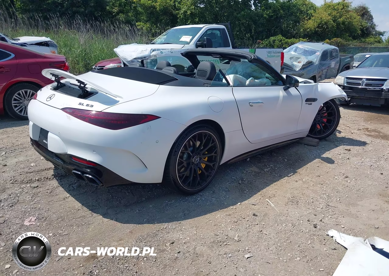 2022 Mercedes-Benz Amg Sl 63 4Matic VIN:W1KVK8BB4NF001479 - 4