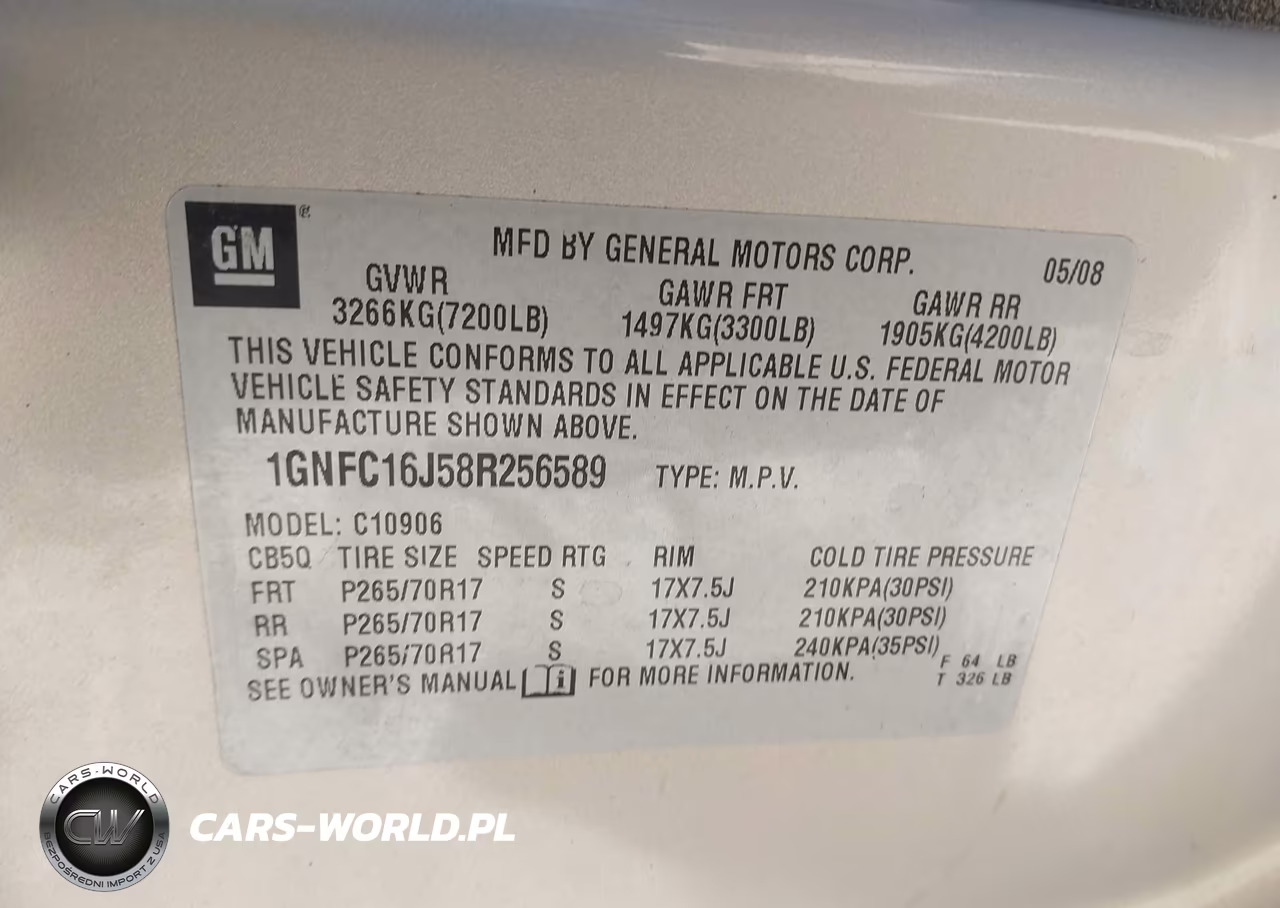 2008 Chevrolet Suburban 1500 Ls VIN:1GNFC16J58R256589 - 9