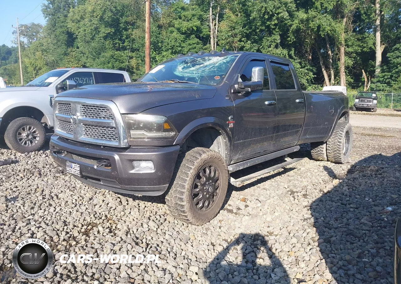2017 Ram 3500 Laramie 4X4 8' Box VIN:3C63RRJL1HG619057 - 2