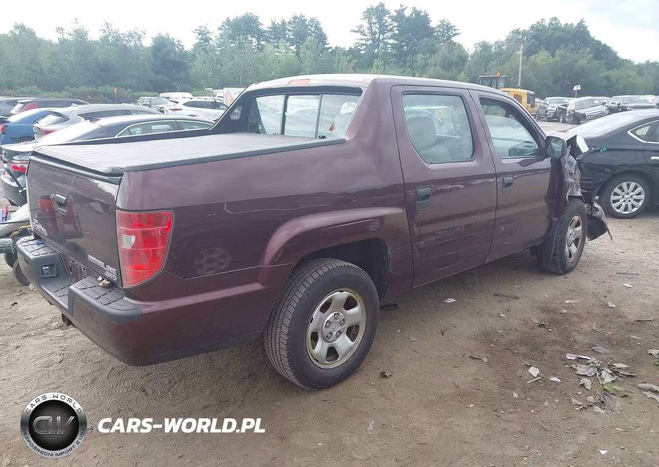 2009 Honda Ridgeline Rt VIN:2HJYK16289H502562 - 4