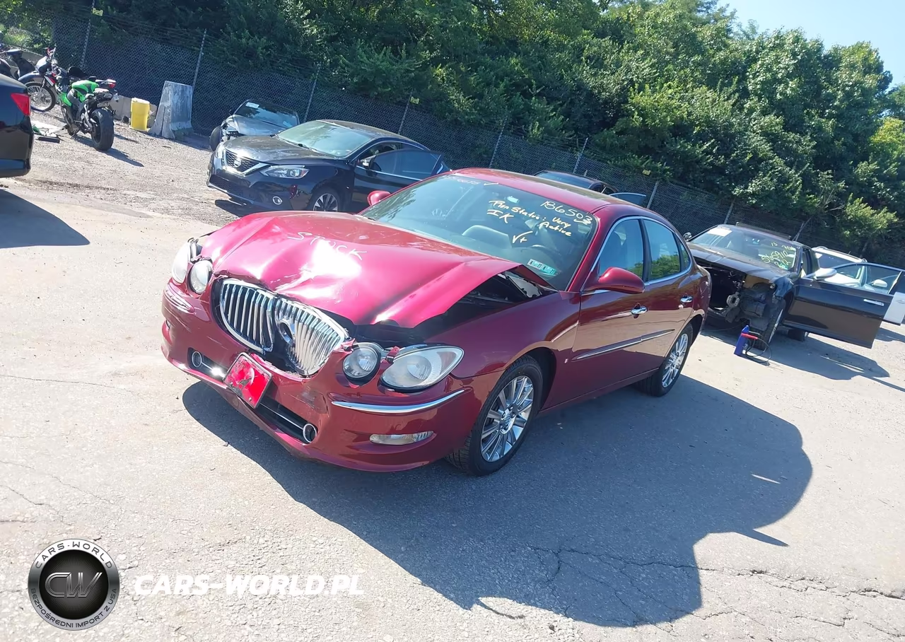 2008 Buick Lacrosse Cxs VIN:2G4WE587281186503 - 2