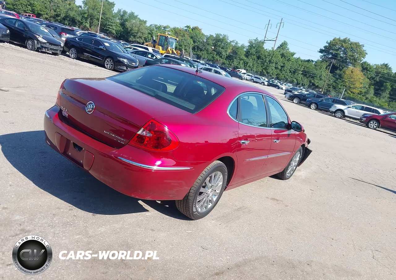 2008 Buick Lacrosse Cxs VIN:2G4WE587281186503 - 4