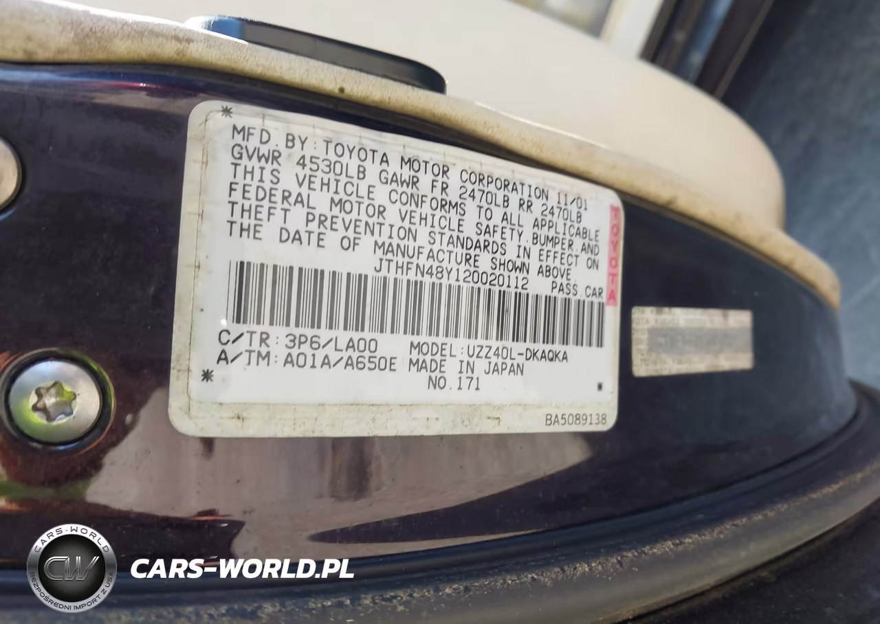 2002 Lexus Sc 430 VIN:JTHFN48Y120020112 - 9