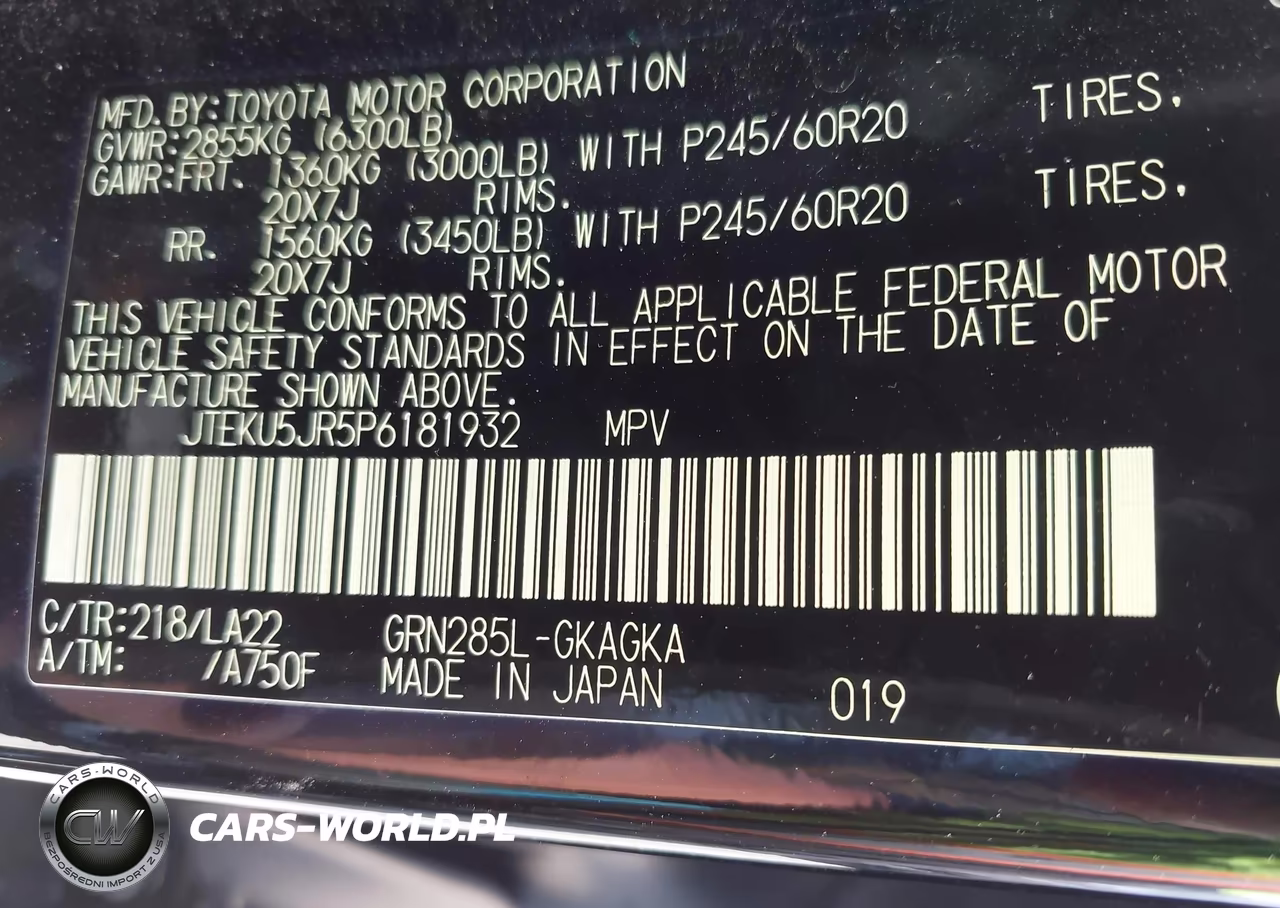 2023 Toyota 4Runner Limited VIN:JTEKU5JR5P6181932 - 9