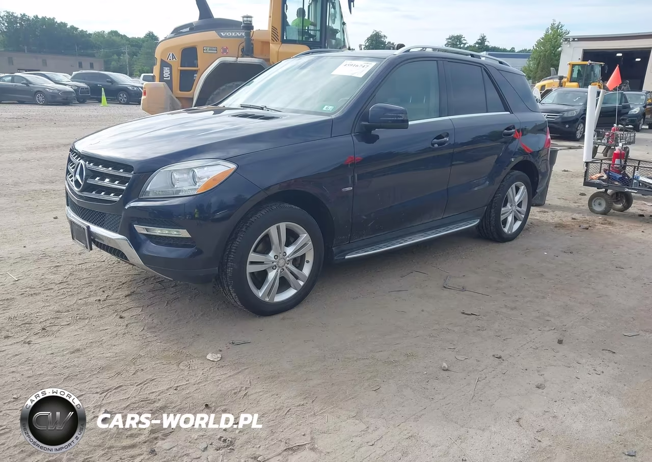 2012 Mercedes-Benz Ml 350 4Matic VIN:4JGDA5HB2CA014364 - 2