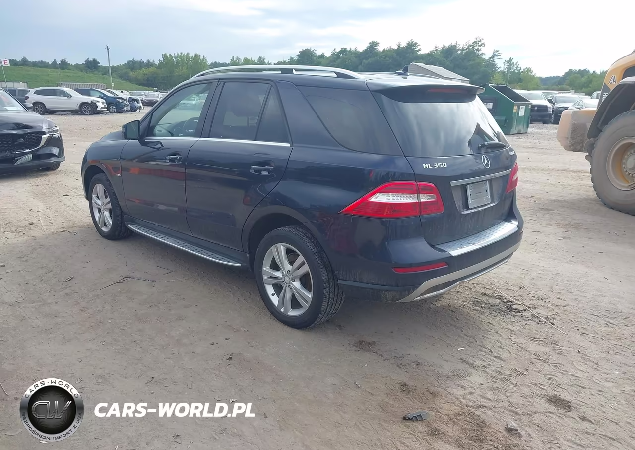 2012 Mercedes-Benz Ml 350 4Matic VIN:4JGDA5HB2CA014364 - 3