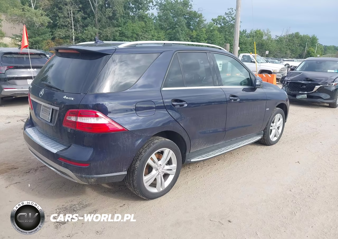 2012 Mercedes-Benz Ml 350 4Matic VIN:4JGDA5HB2CA014364 - 4
