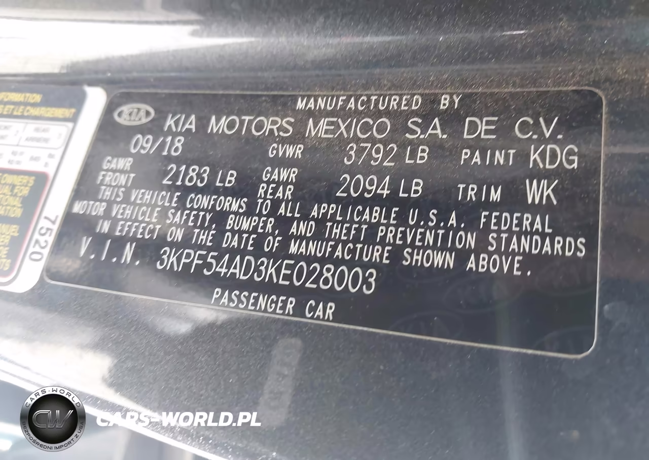 2019 Kia Forte Ex VIN:3KPF54AD3KE028003 - 9