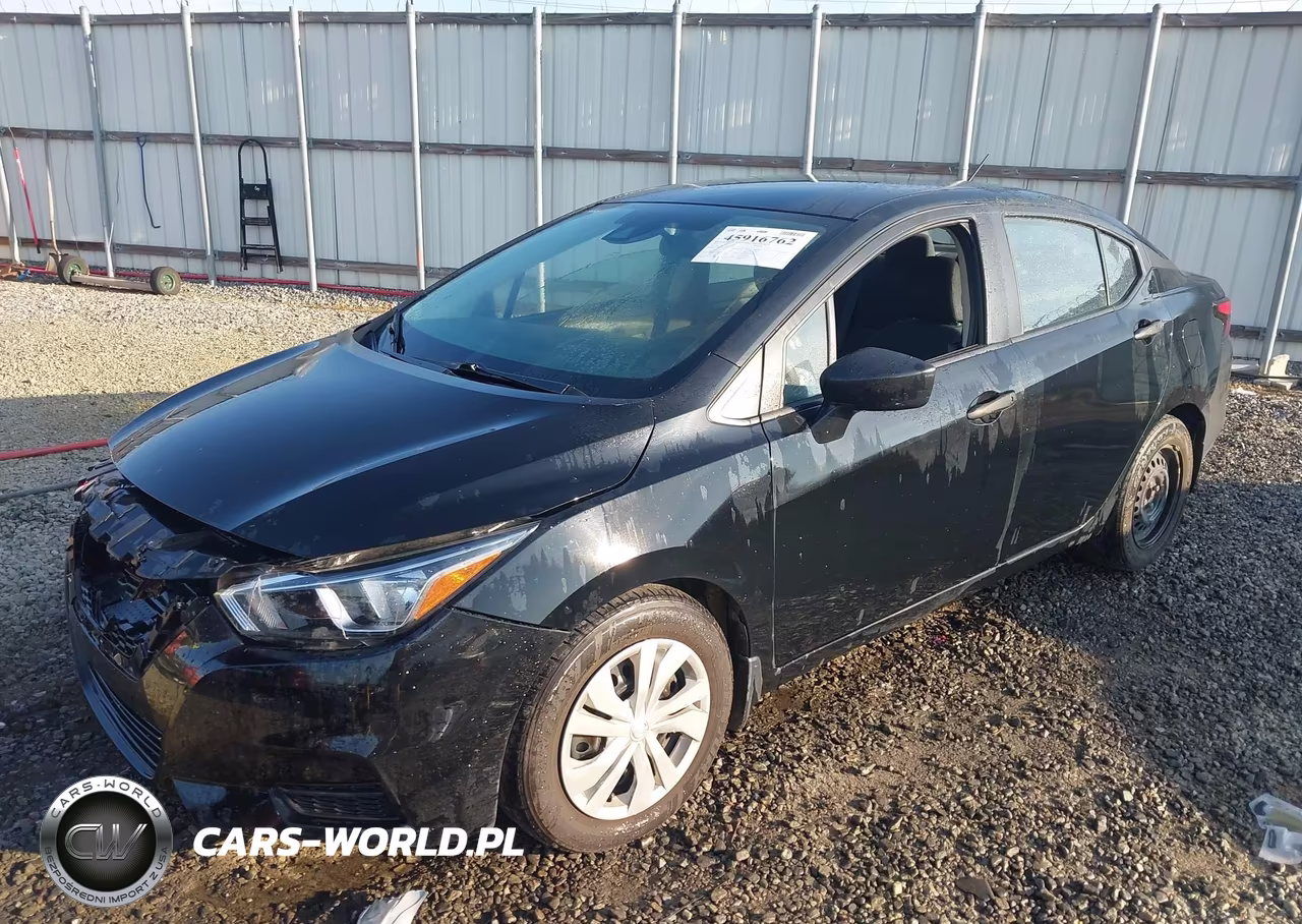 2020 Nissan Versa S Xtronic Cvt VIN:3N1CN8DV7LL904487 - 2