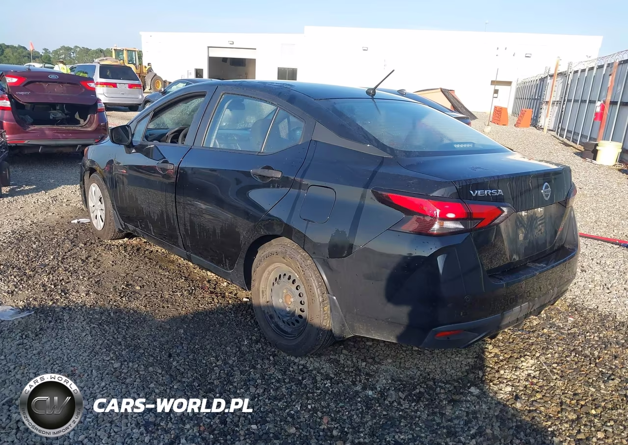 2020 Nissan Versa S Xtronic Cvt VIN:3N1CN8DV7LL904487 - 3