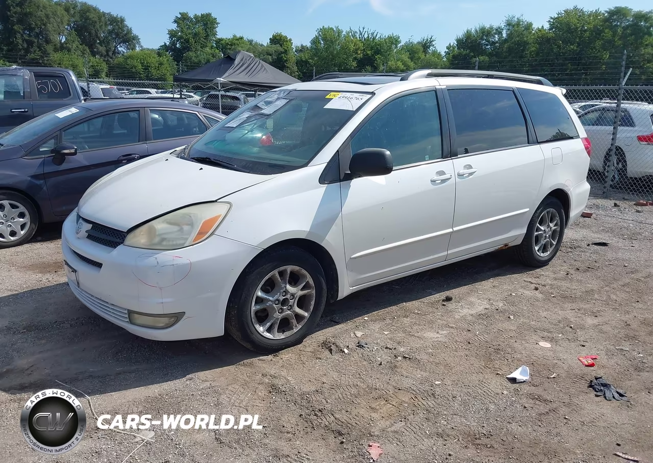 2005 Toyota Sienna Xle VIN:5TDZA22C45S332566 - 2