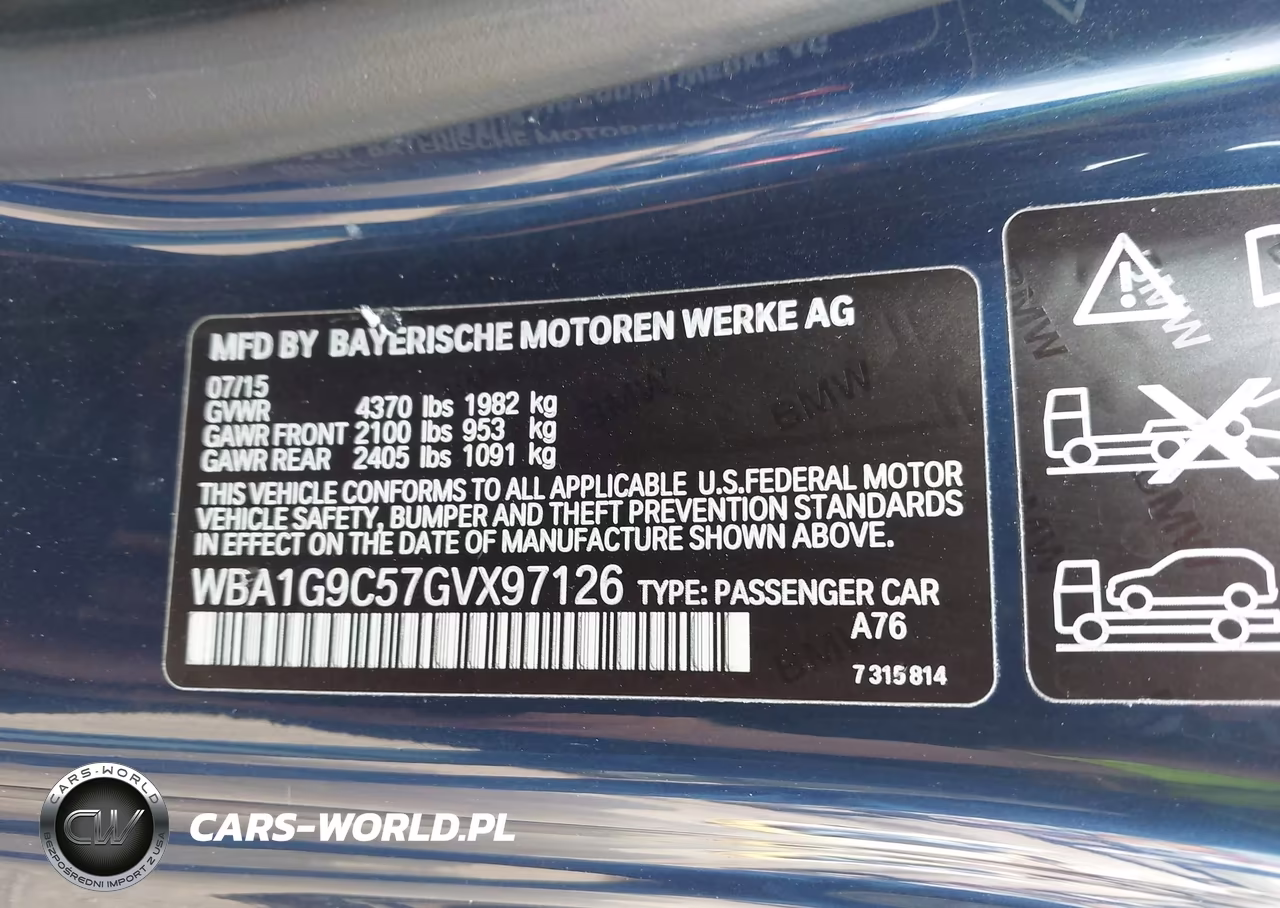 2016 BMW 228I xDrive VIN:WBA1G9C57GVX97126 - 9