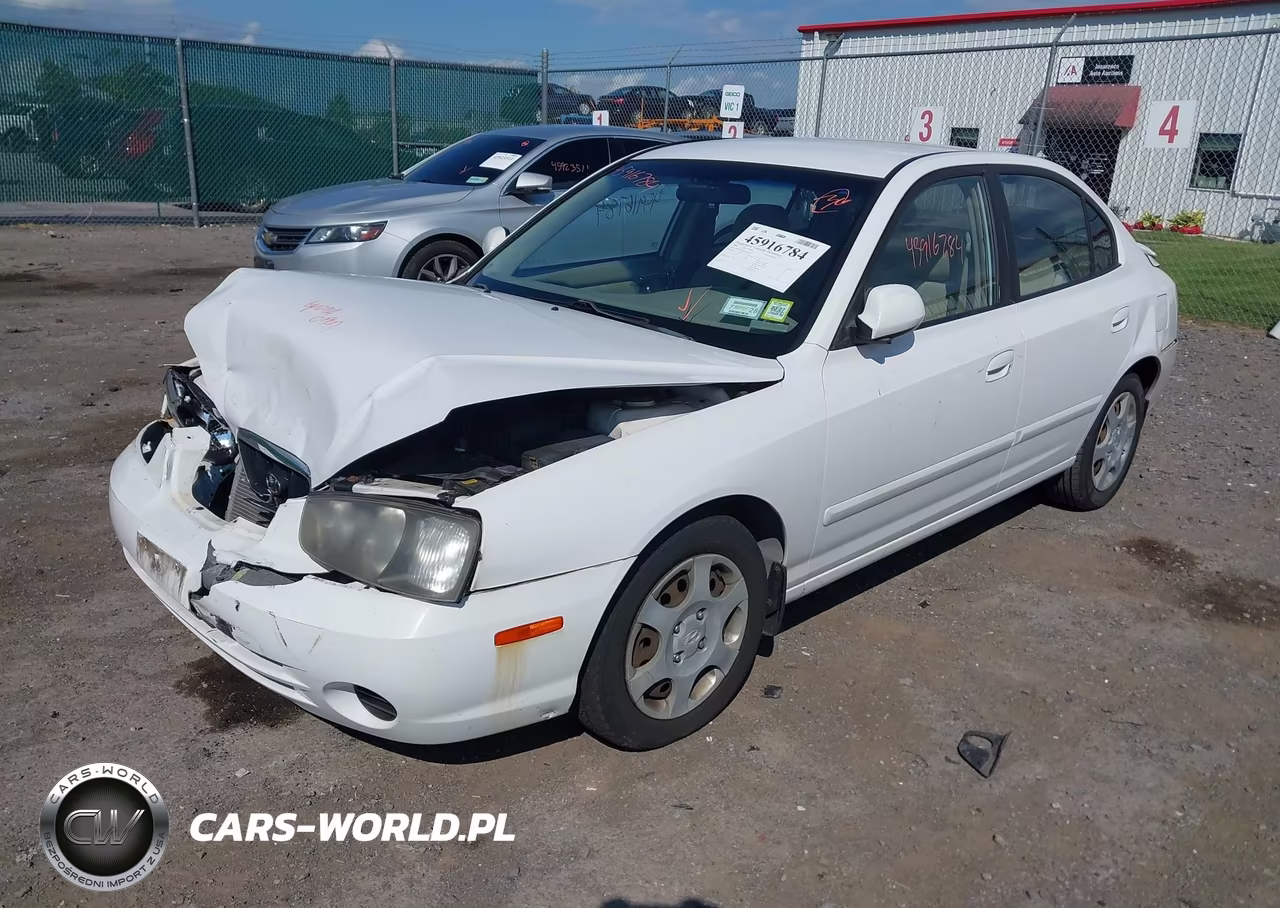 2002 Hyundai Elantra Gls VIN:KMHDN45DX2U436027 - 2
