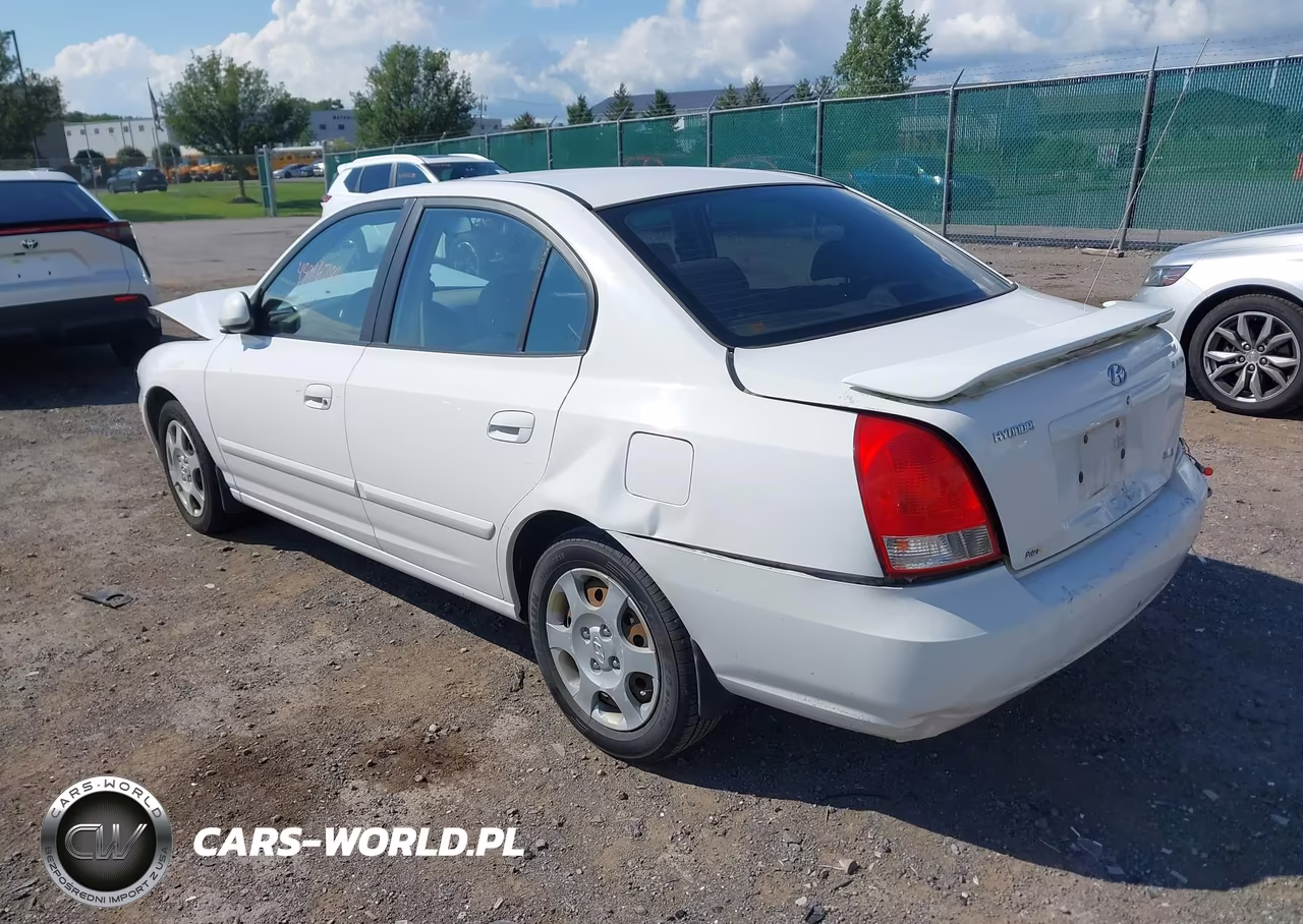 2002 Hyundai Elantra Gls VIN:KMHDN45DX2U436027 - 3