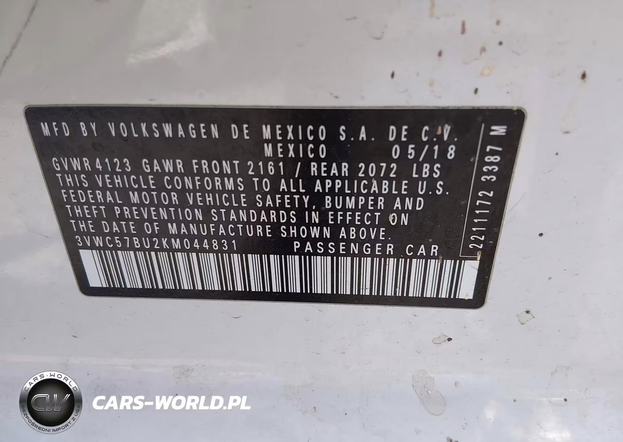 2019 Volkswagen Jetta 1.4T R-Line-1.4T S-1.4T Se VIN:3VWC57BU2KM044831 - 9