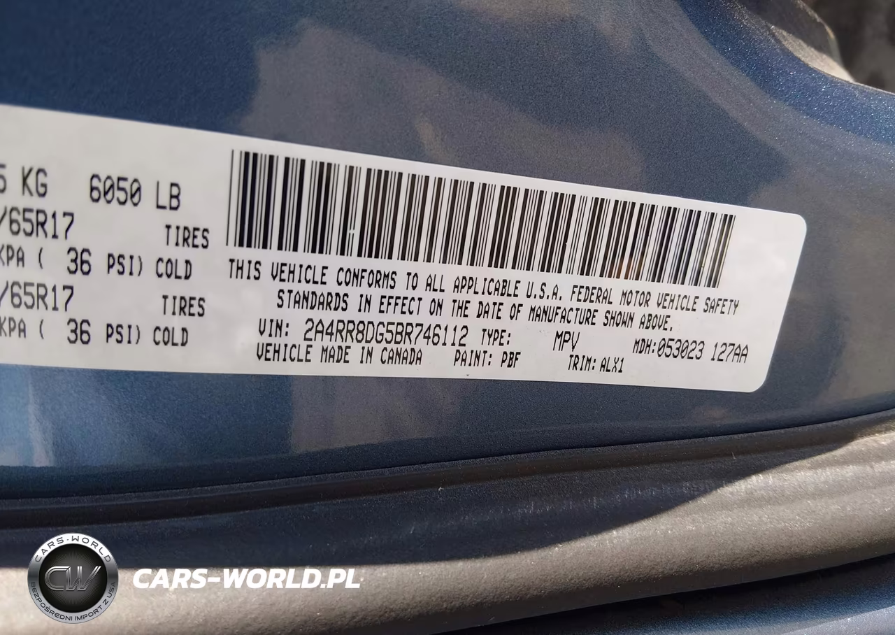 2011 Chrysler Town & Country Touring-L VIN:2A4RR8DG5BR746112 - 9