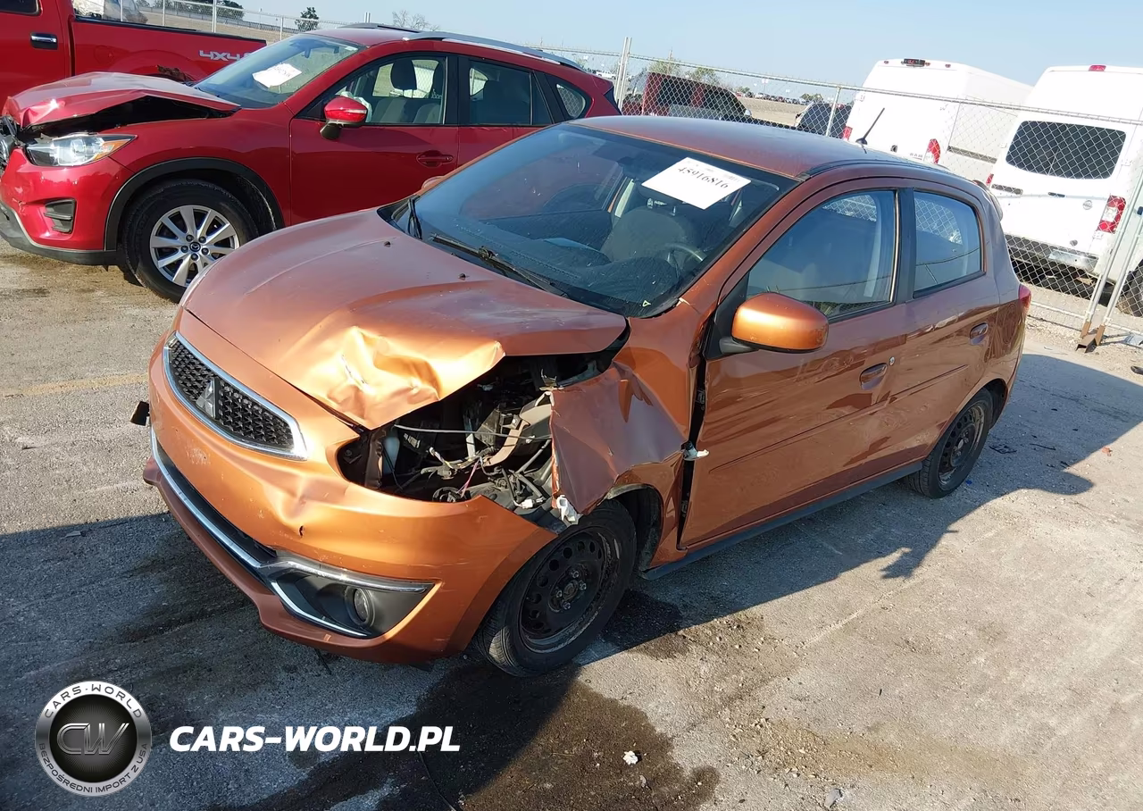 2019 Mitsubishi Mirage Es VIN:ML32A3HJXKH006030 - 2