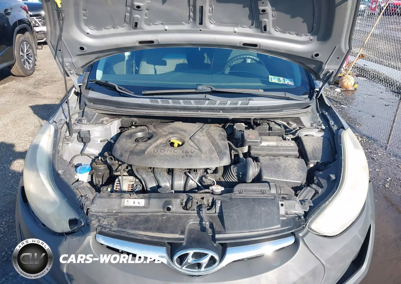 2014 Hyundai Elantra Se VIN:5NPDH4AE0EH455453 - 10