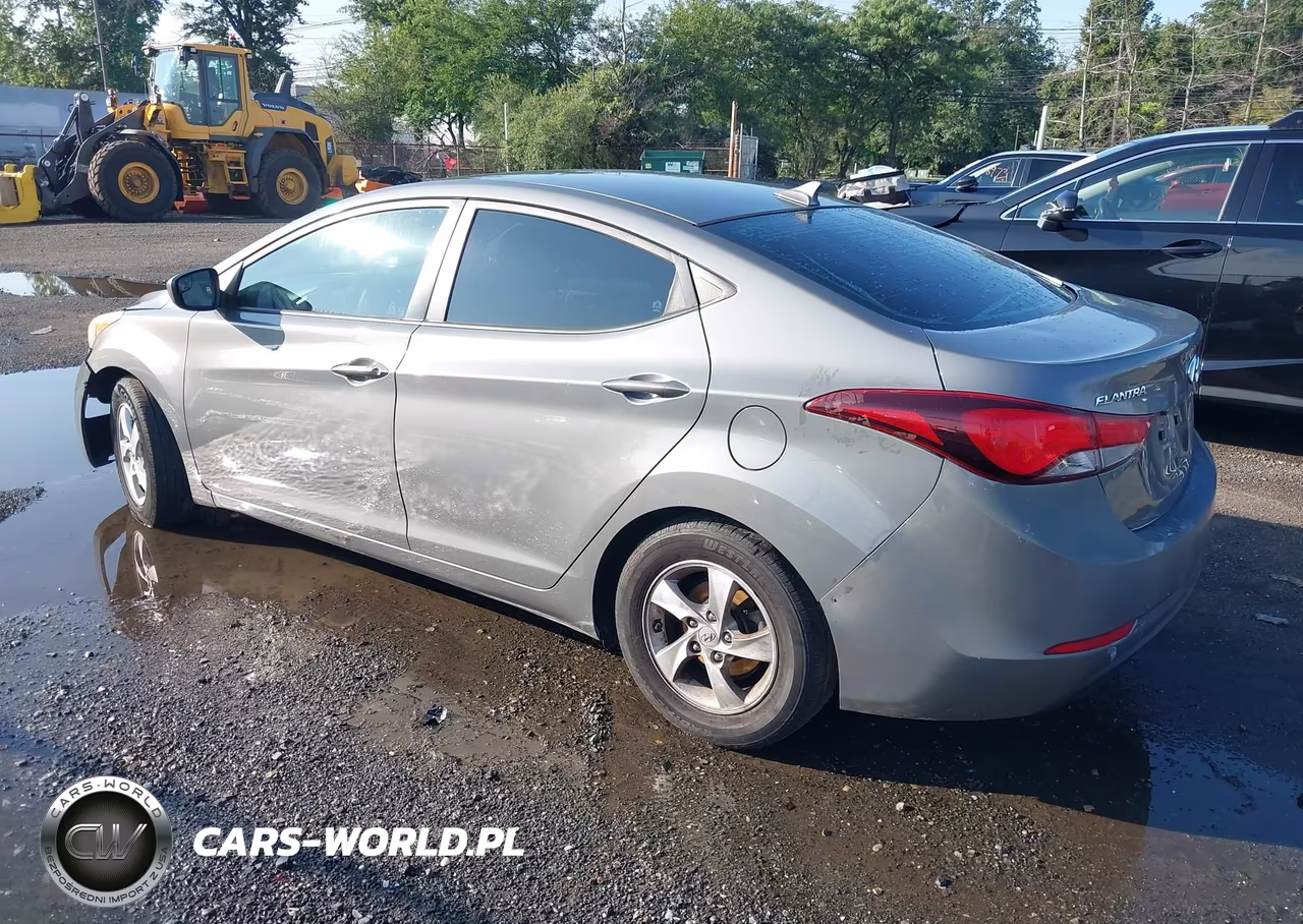 2014 Hyundai Elantra Se VIN:5NPDH4AE0EH455453 - 3