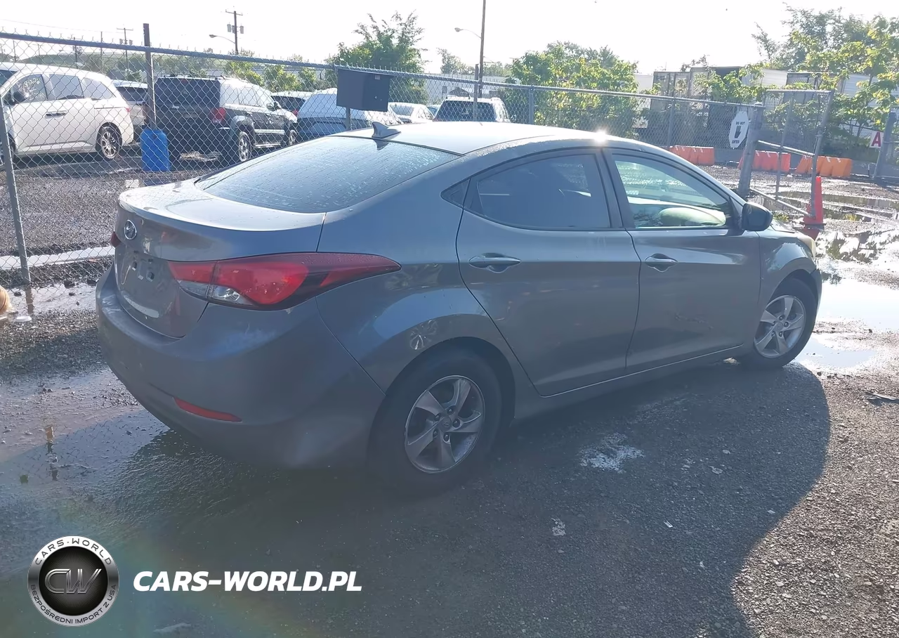 2014 Hyundai Elantra Se VIN:5NPDH4AE0EH455453 - 4