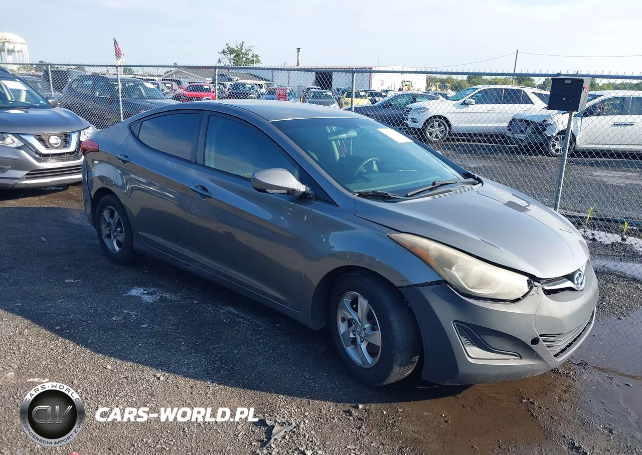 2014 Hyundai Elantra Se VIN:5NPDH4AE0EH455453 - 6