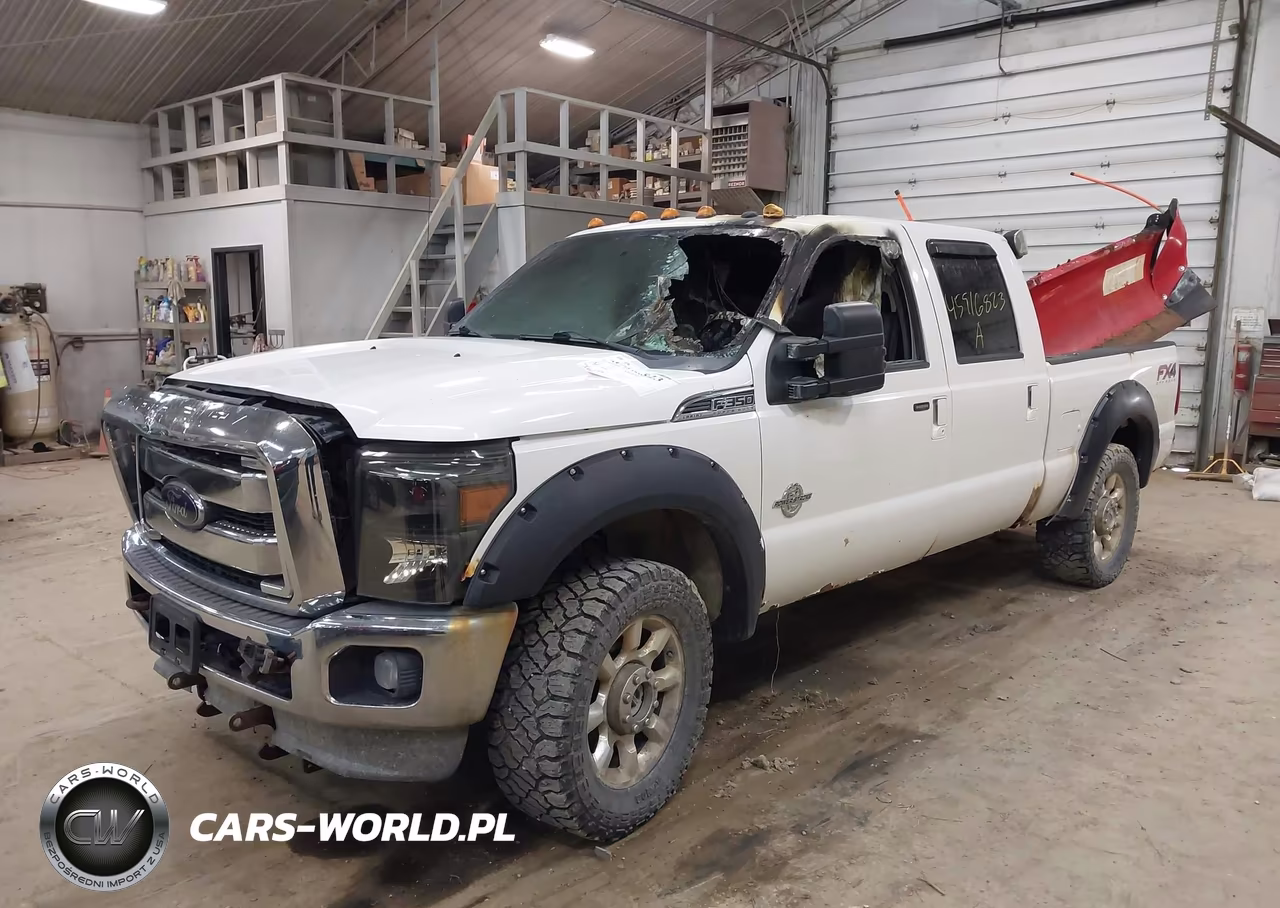 2012 Ford Super Duty F-350 Srw Lariat VIN:1FT8W3BT1CEB26434 - 2