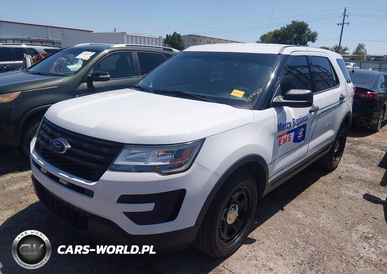 2018 Ford Police Interceptor Utility VIN:1FM5K8AR6JGC56398 - 2