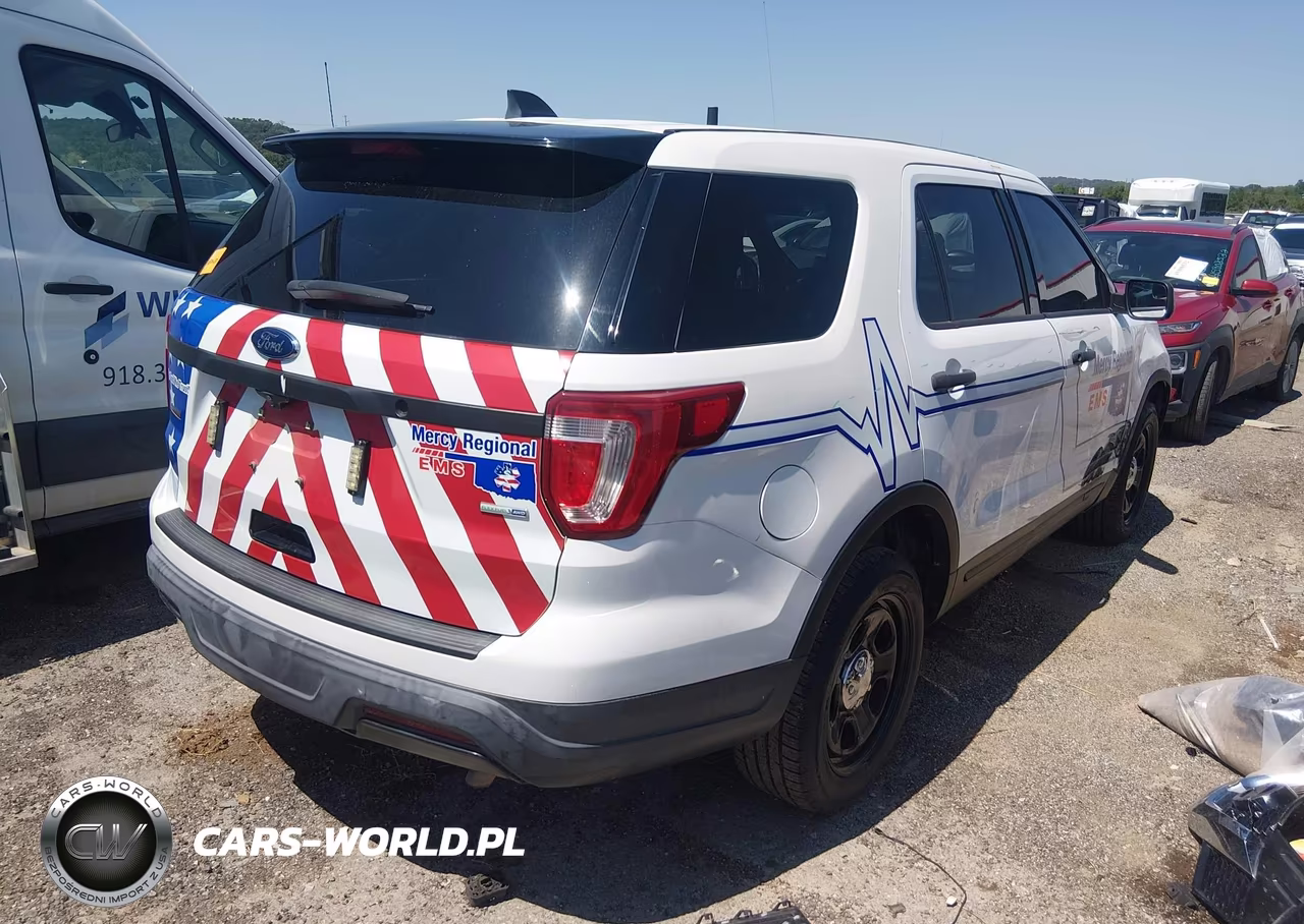 2018 Ford Police Interceptor Utility VIN:1FM5K8AR6JGC56398 - 4
