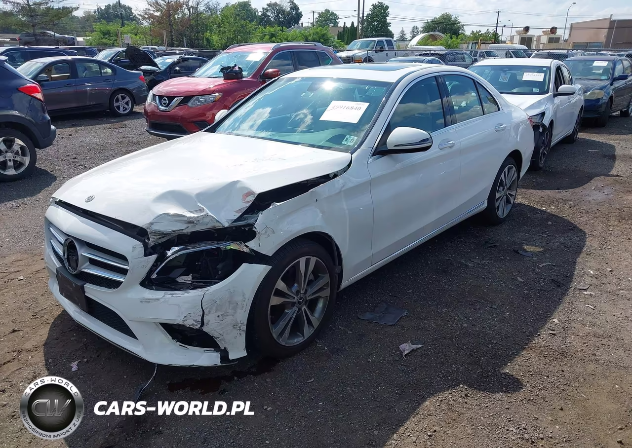 2021 Mercedes-Benz C 300 4Matic VIN:W1KWF8EB5MR633683 - 2