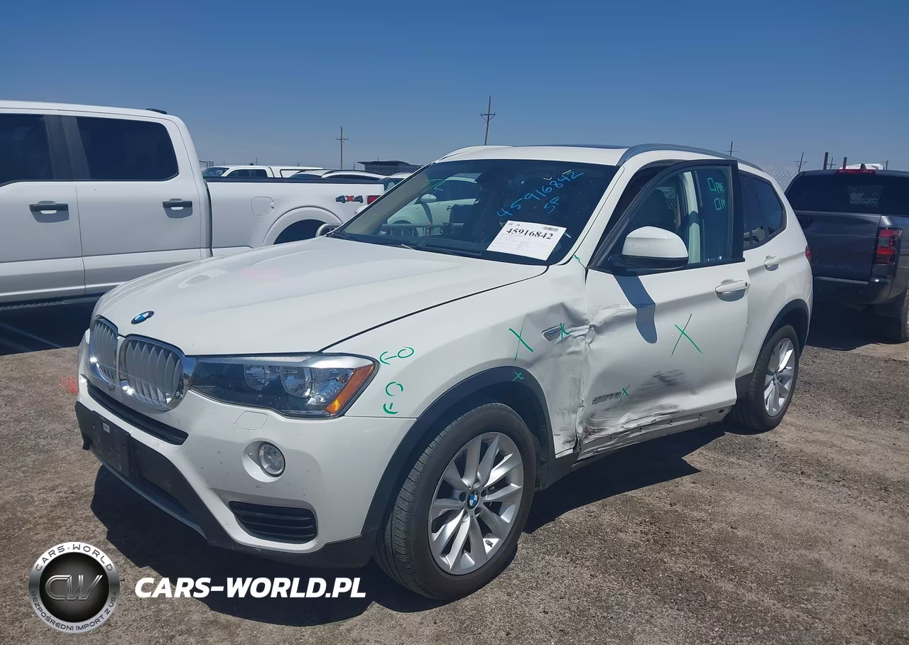 2017 BMW X3 Sdrive28I VIN:5UXWZ7C36H0V93047 - 2