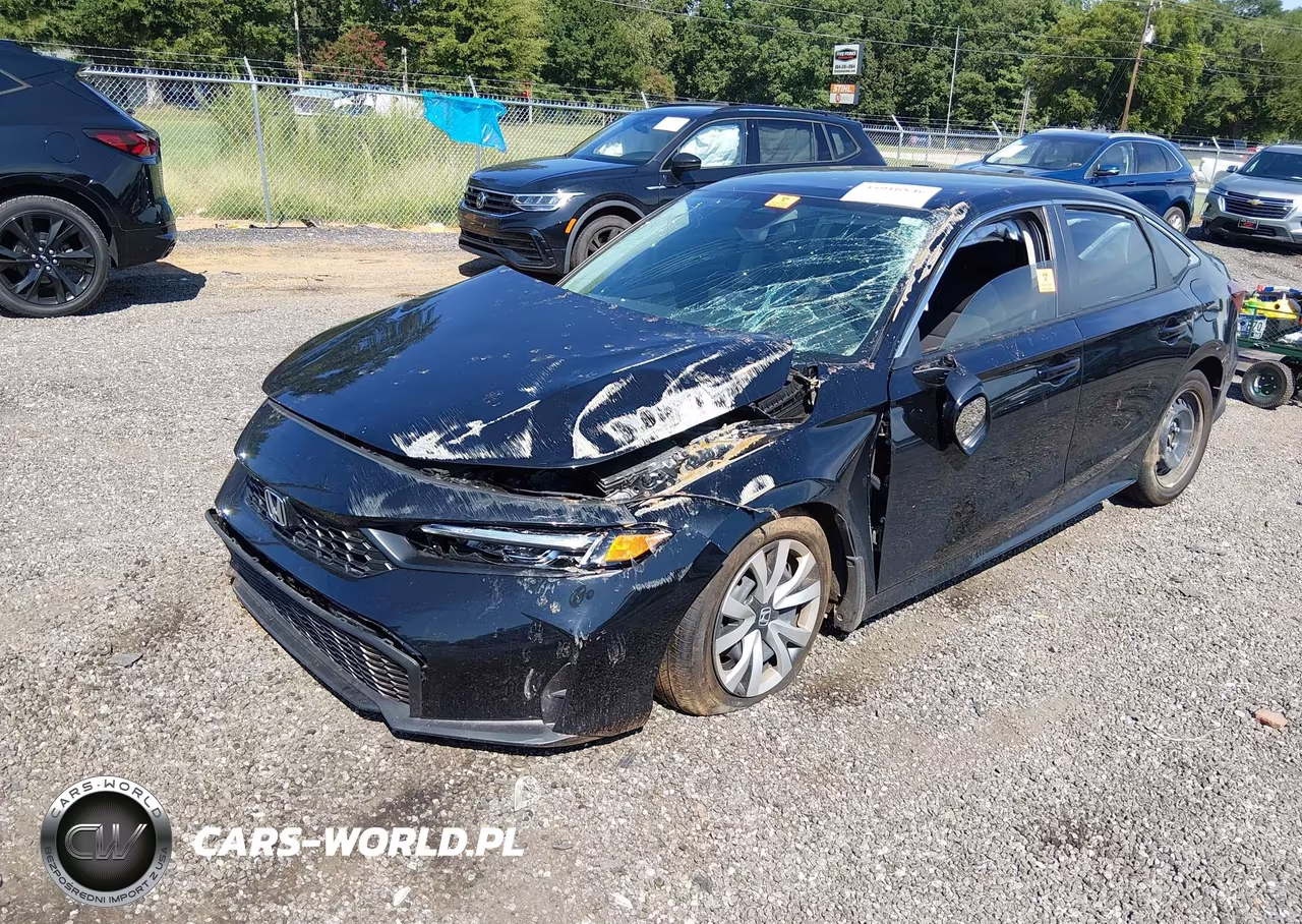 2026 Honda Civic Lx VIN:2HGFE2F22TH506544 - 2