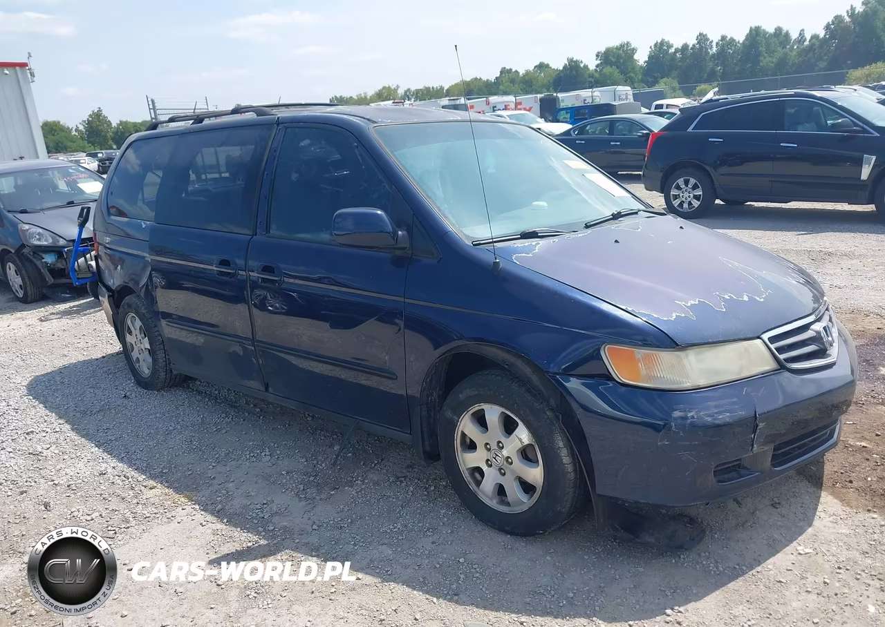2004 Honda Odyssey Ex VIN:5FNRL18684B097453 - 1