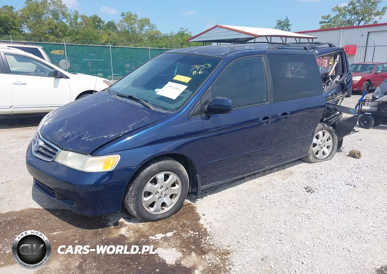 2004 Honda Odyssey Ex VIN:5FNRL18684B097453 - 2