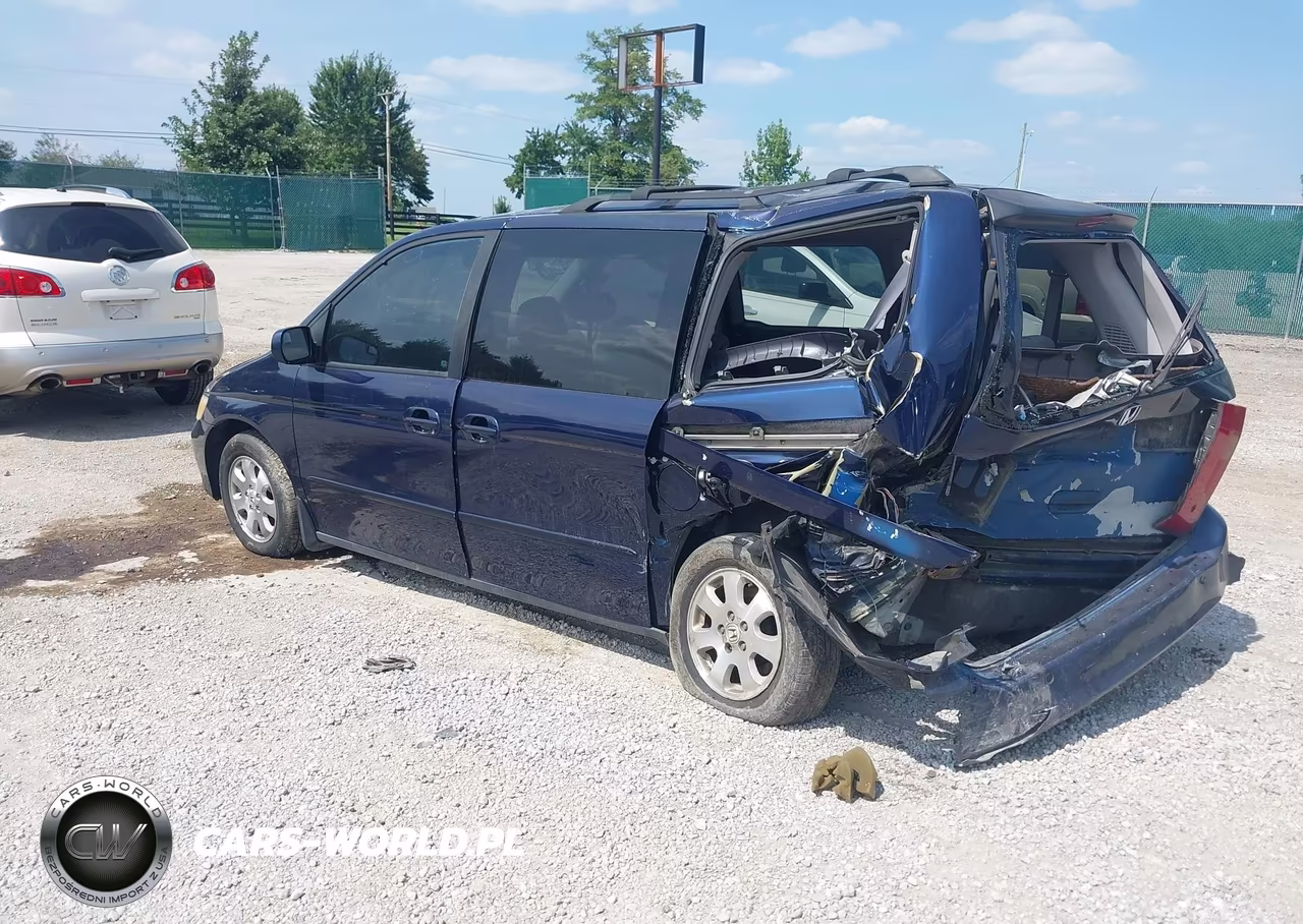 2004 Honda Odyssey Ex VIN:5FNRL18684B097453 - 3