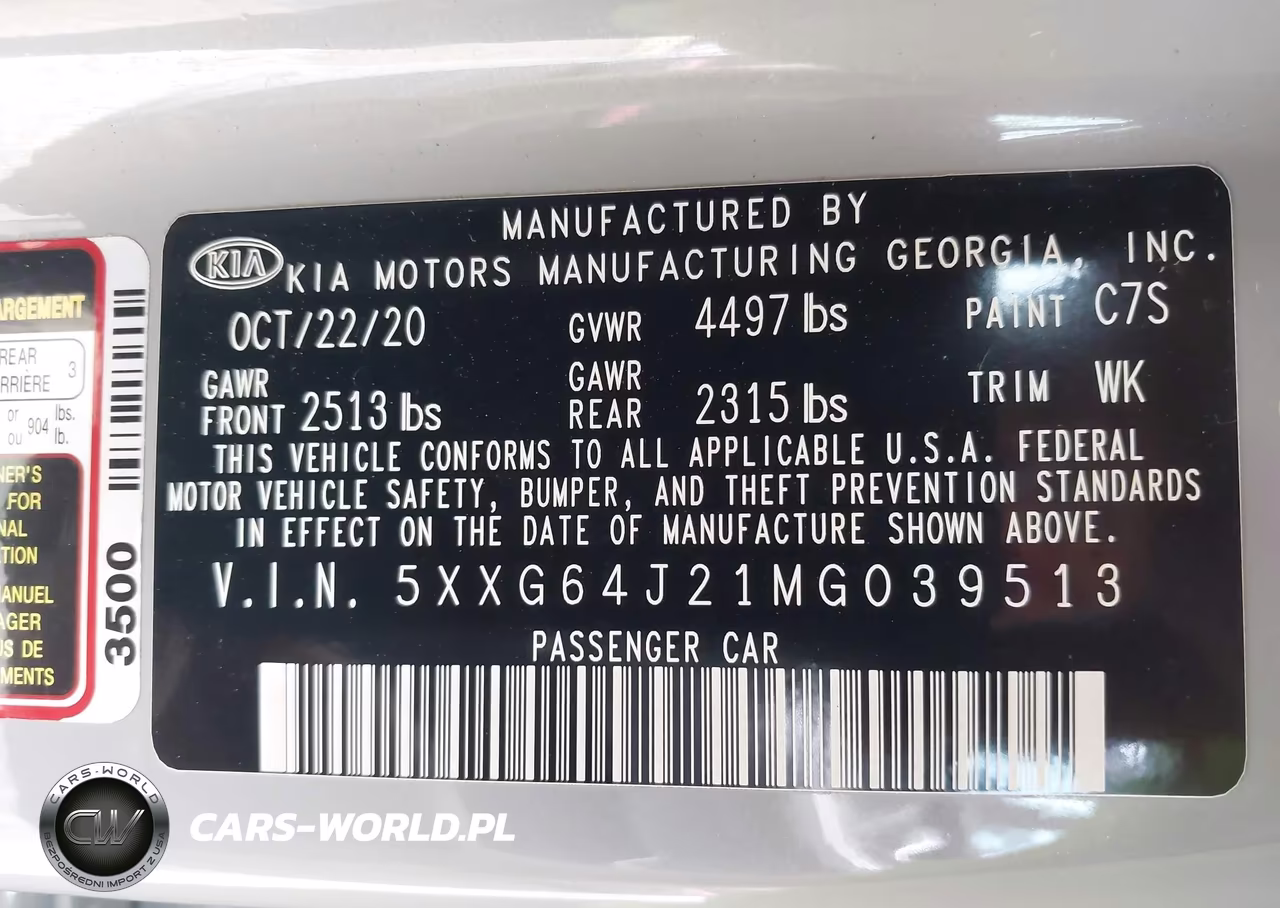 2021 Kia K5 Gt-Line VIN:5XXG64J21MG039513 - 9