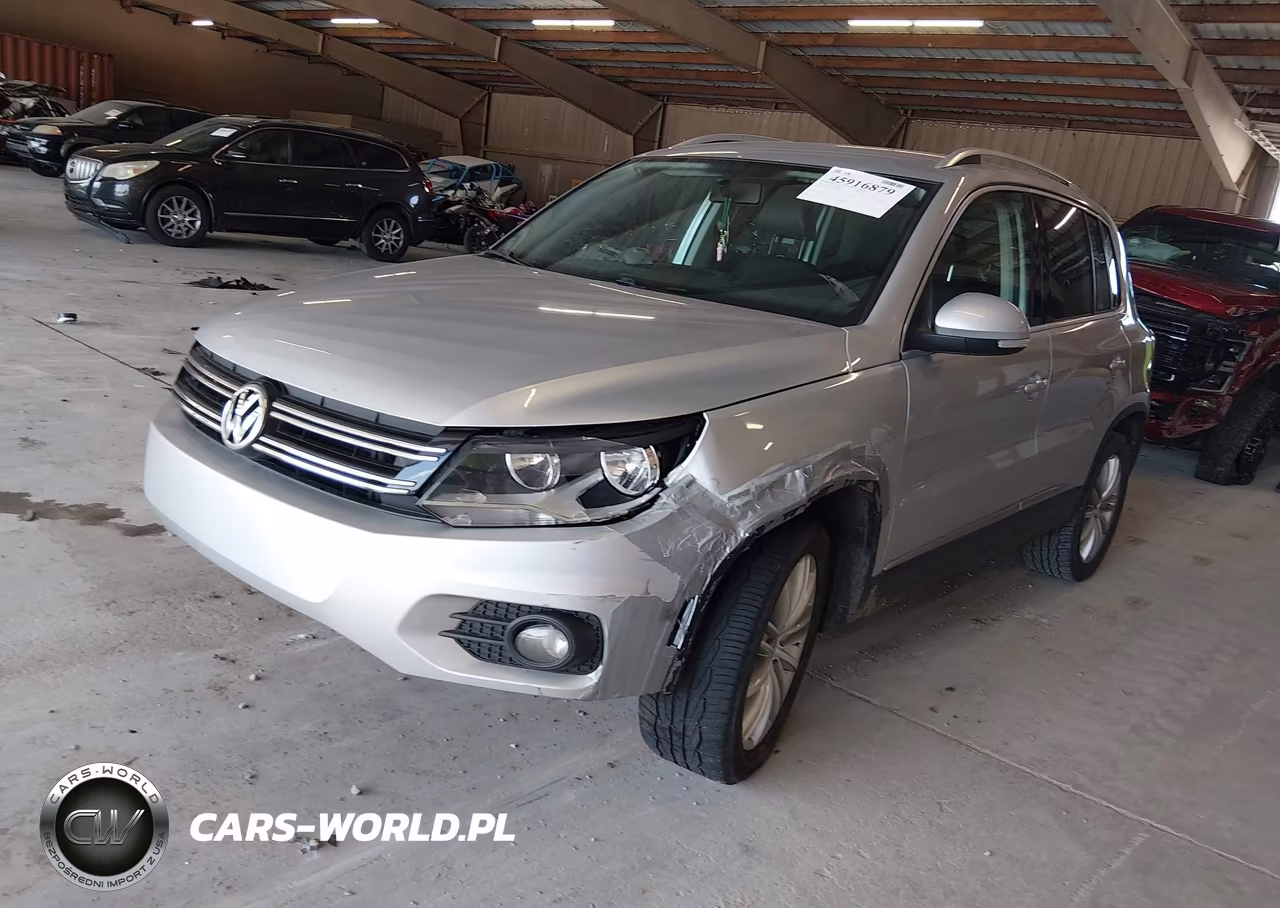 2012 Volkswagen Tiguan Se VIN:WVGAV7AX1CW532848 - 2